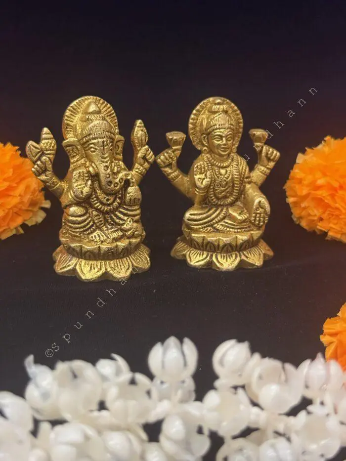 Ganesh Saraswati Murti Set of 2 - Image 1