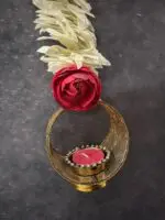 Chameli and Rose Wide Ring hanging Tea Light - Image 4