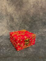 Square Floral Embroidered Gift Box Only - Image 6