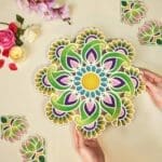 Mukund DESIGN 16" Rangoli