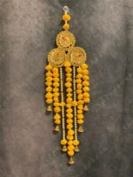 Mini Chakri with Gota Pati and Pom Pom Dangler - Image 5