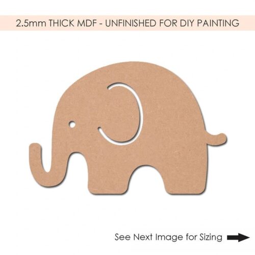 Elephant DIY Cutout