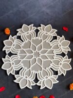 Round Flower Set DIY Fill in Rangolis