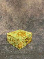 Square Floral Embroidered Gift Box Only - Image 8