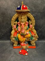 Raja Ganapathy / Ganesha With Umbrella