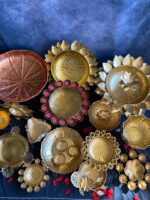 Glitter Sunflower Urli - Image 6