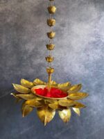 Hanging Sunflower Urli - Image 9