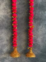Pom Pom & Gota Assorted Colors Dangler