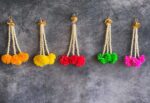 Marigold & Pearl String Dangler
