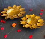 Glitter Sunflower Urli - Image 3
