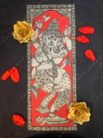 Pattachitras Lord Ganesh, Goddess Laxmi & Goddess Saraswati - Image 10
