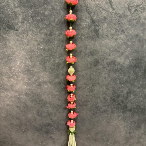 Bead, Pearl and Rose Dangler