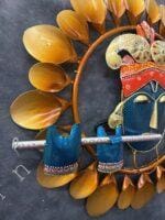 Decorative Krishna With Flower Petals Ring - Image 3