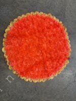 Marigold Flower Rangoli / Mat - Image 4