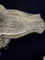 German silver and stone shivaling - Image 6