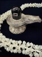German silver and stone shivaling - Image 5