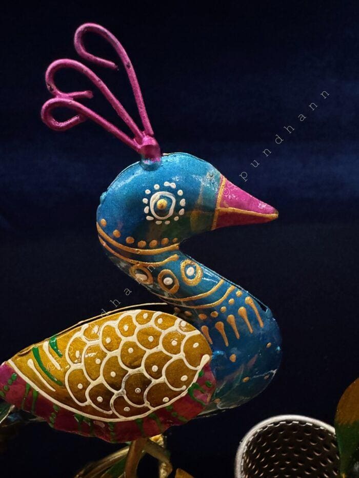 Peacock Pen Stand - Image 2