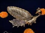 Peacock Platter in Silver - Image 7