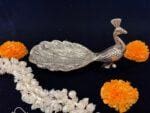 Peacock Platter in Silver - Image 9