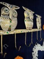 3 Owl Key Chain Holder