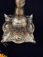 Bell, Peacock Multi T Light in German Silver - Image 6