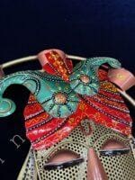 Krishna Hanging Circular with Lights - Image 5