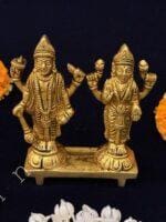 Laxmi Narayan Murti in Brass - Image 3