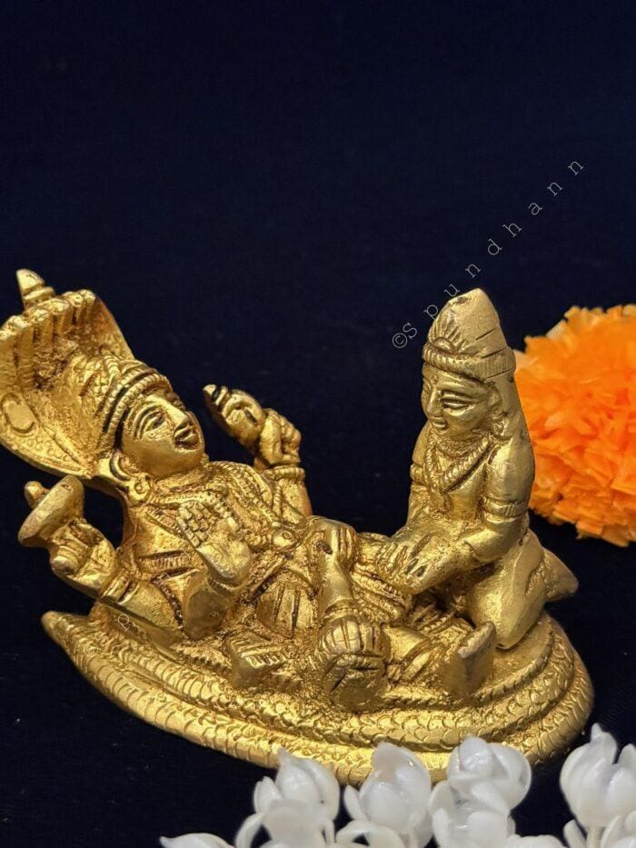 Vishnu Murti in Brass Version 1 - Image 1